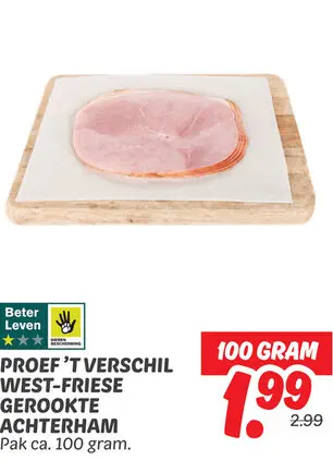 West-friese gerookte achterham