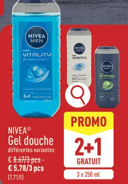Offre: Gel douche
