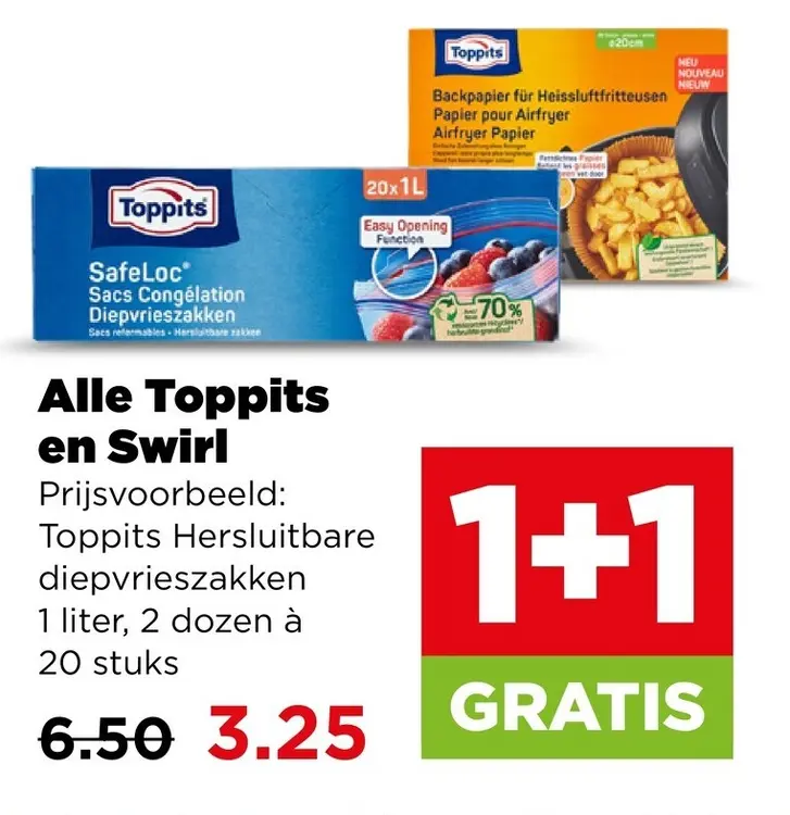 Aanbieding: Alle Toppits en Swirl