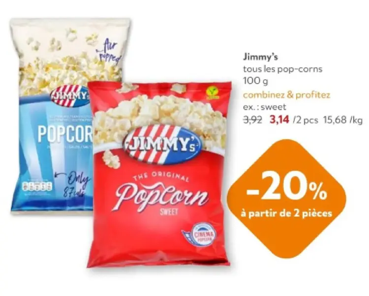Offre: Pop-corns