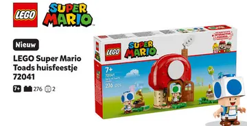 Aanbieding: LEGO Super Mario Toads huisfeestje