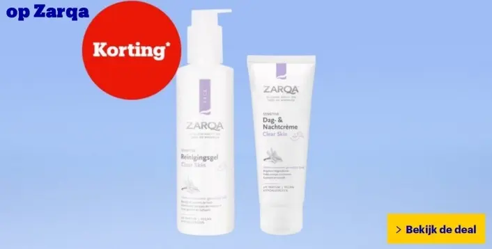 Aanbieding: Reinigingsgel & Dag- & Nachtcrème Clear Skin