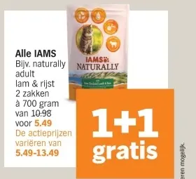 Aanbieding: Iams