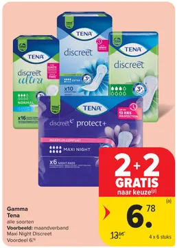 Aanbieding: Gamma Tena