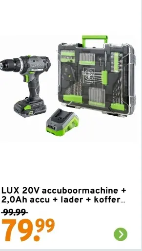 Aanbieding: accuboormachine