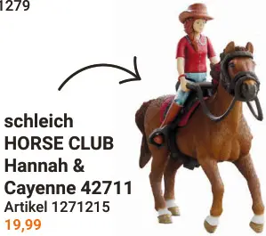 Aanbieding: Horse Club Hannah & Cayenne 42711