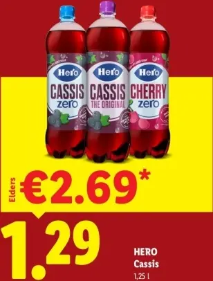 Aanbieding: Cassis