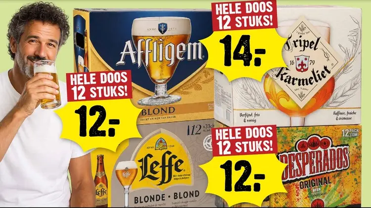 Aanbieding: Diverse dozen bier