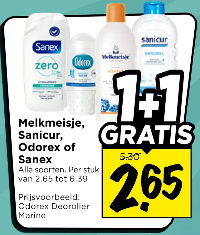 Aanbieding: Deodorant of Douchegel