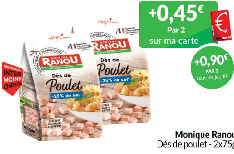 Offre: Dés de poulet