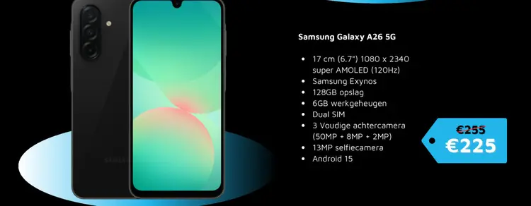 Aanbieding: Galaxy A26 5G