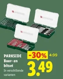 Aanbieding: Boor- en bitset