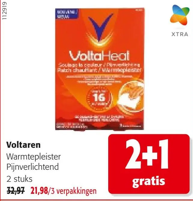 Promotie: Warmtepleister Pijnverlichtend