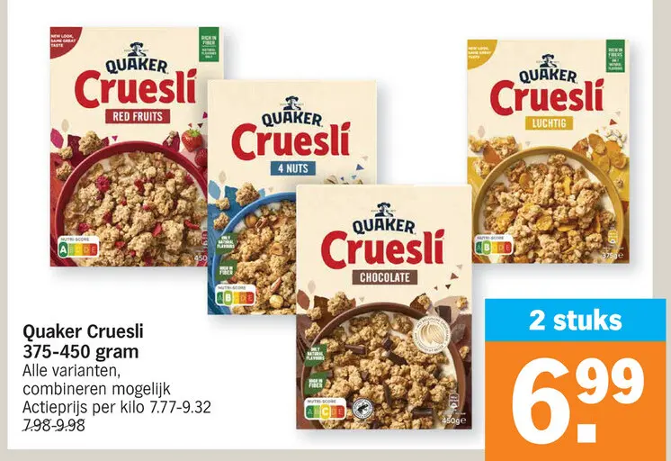 Promotie: Quaker Cruesli