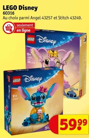 Offre: LEGO Disney