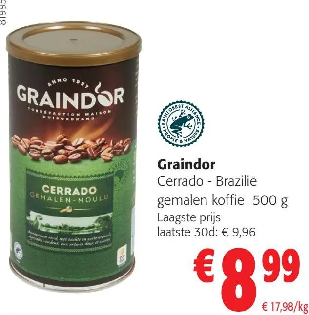 Aanbieding: Graindor Cerrado - Brazilië