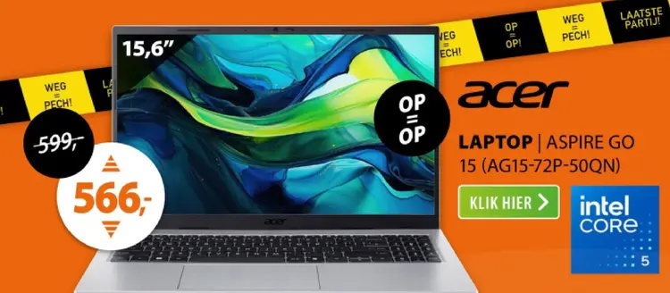 Aanbieding: Laptop | aspire go