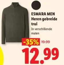 Aanbieding: Heren gebreide trui