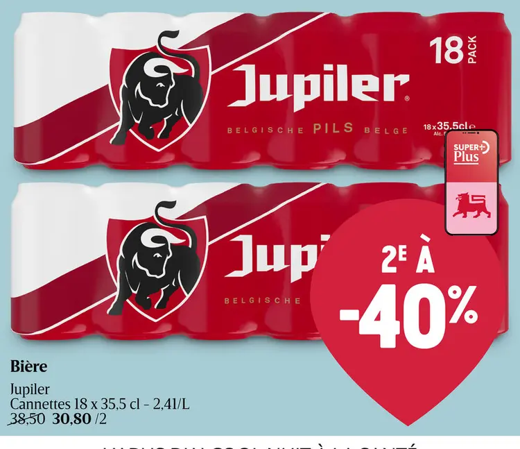 Offre: Bière Jupiler