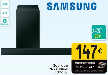 Aanbieding: Soundbar HW-C450XN