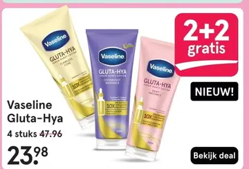 Aanbieding: Vaseline Gluta-Hya