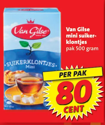 Aanbieding: mini suikerklontjes