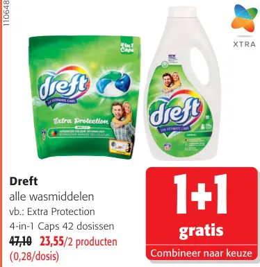 Promotie: Dreft alle wasmiddelen