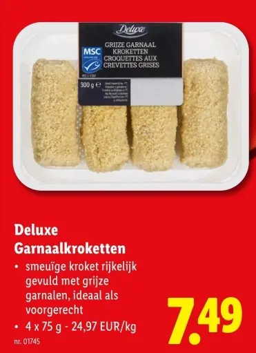 Aanbieding: Garnaalkroketten