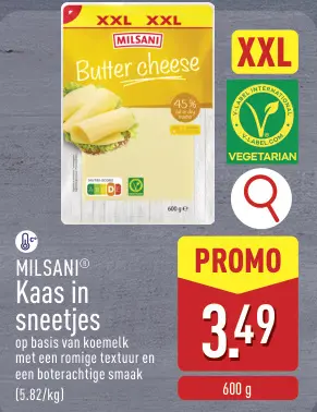 Promotie: Kaas in sneetjes
