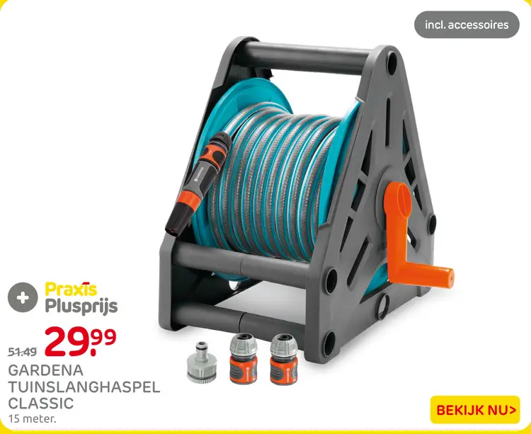 Aanbieding: Tuinslanghaspel classic