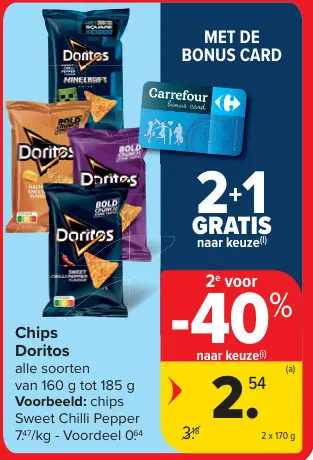 Promotie: Chips Doritos