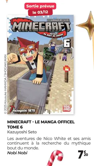 Aanbieding: Minecraft - le manga officiel tome 6