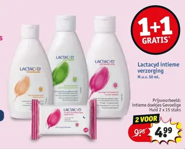Aanbieding: Lactacyd intieme verzorging