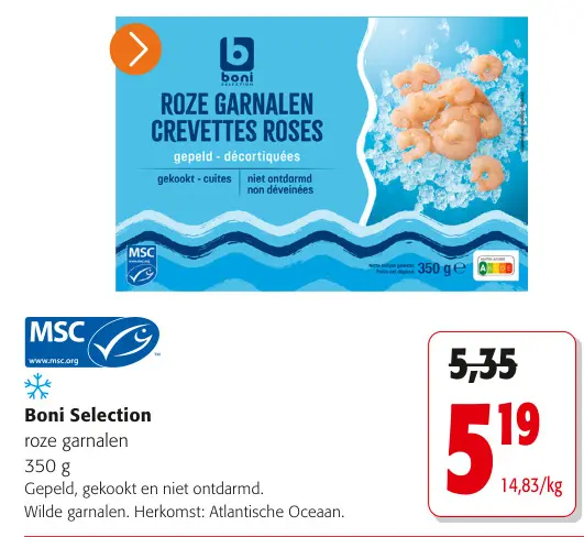 Promotie: Roze Garnalen