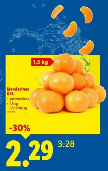 Offre: Mandarines XXL