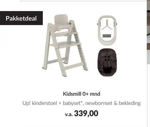 Aanbieding: Kidsmill 0+ mnd Up! kinderstoel