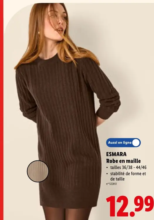 Offre: Robe en maille