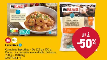 Offre: Crevettes