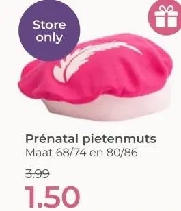 Aanbieding: pietenmuts
