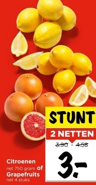 Aanbieding: Citroen  of Grapefruits