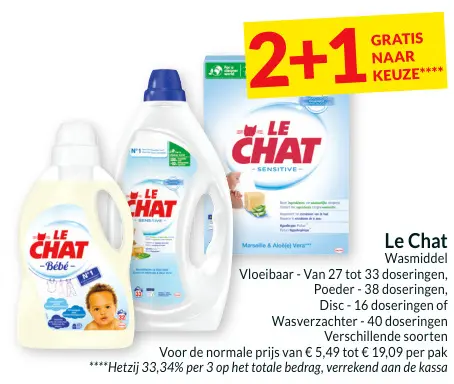 Aanbieding: Wasmiddel