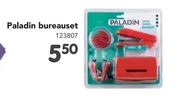 Promotie: Paladin bureauset