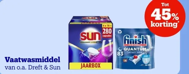 Promotie: Vaatwasmiddel