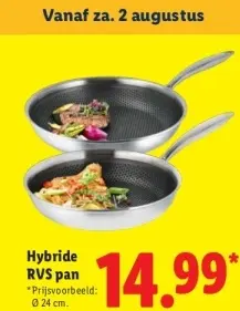 Aanbieding: Hybride RVS pan