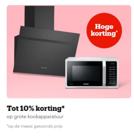 Promotie: Kookapparatuur