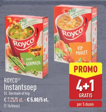 Promotie: Instantsoep