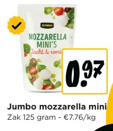 Promotie: Mozzarella mini