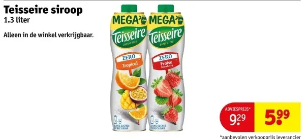 Aanbieding: Siroop