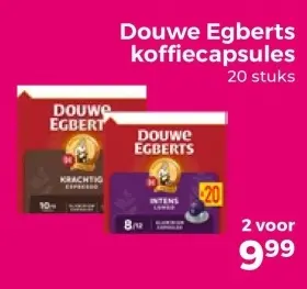 Aanbieding: Koffiecapsules