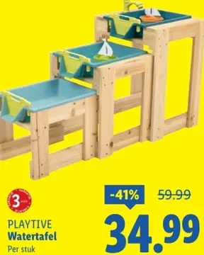 Aanbieding: PLAYTIVE Watertafel
